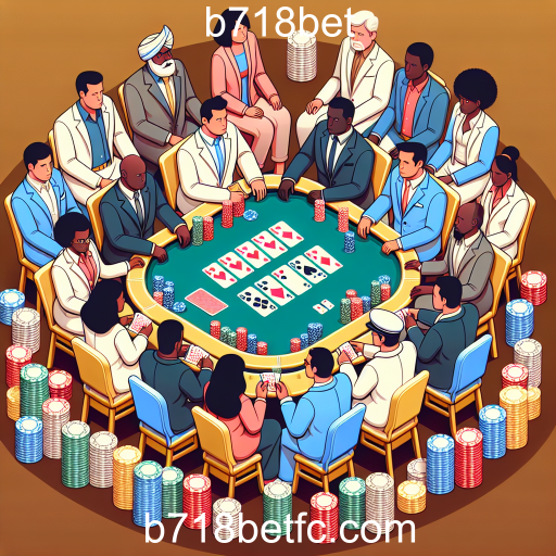 Descubra o Mundo do Poker no b718bet